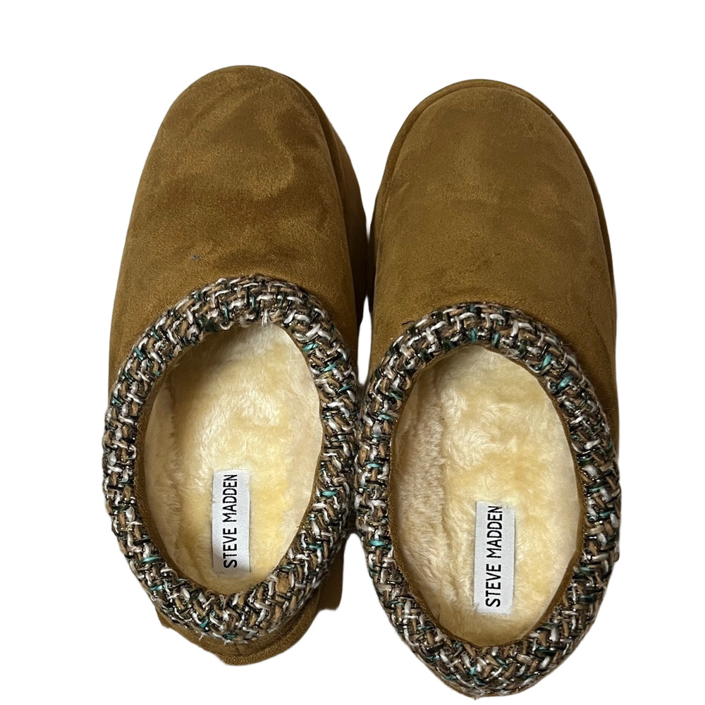 Steve Madden slipper 9.5 Selena Platform Warm fall winter cottagecore comfy